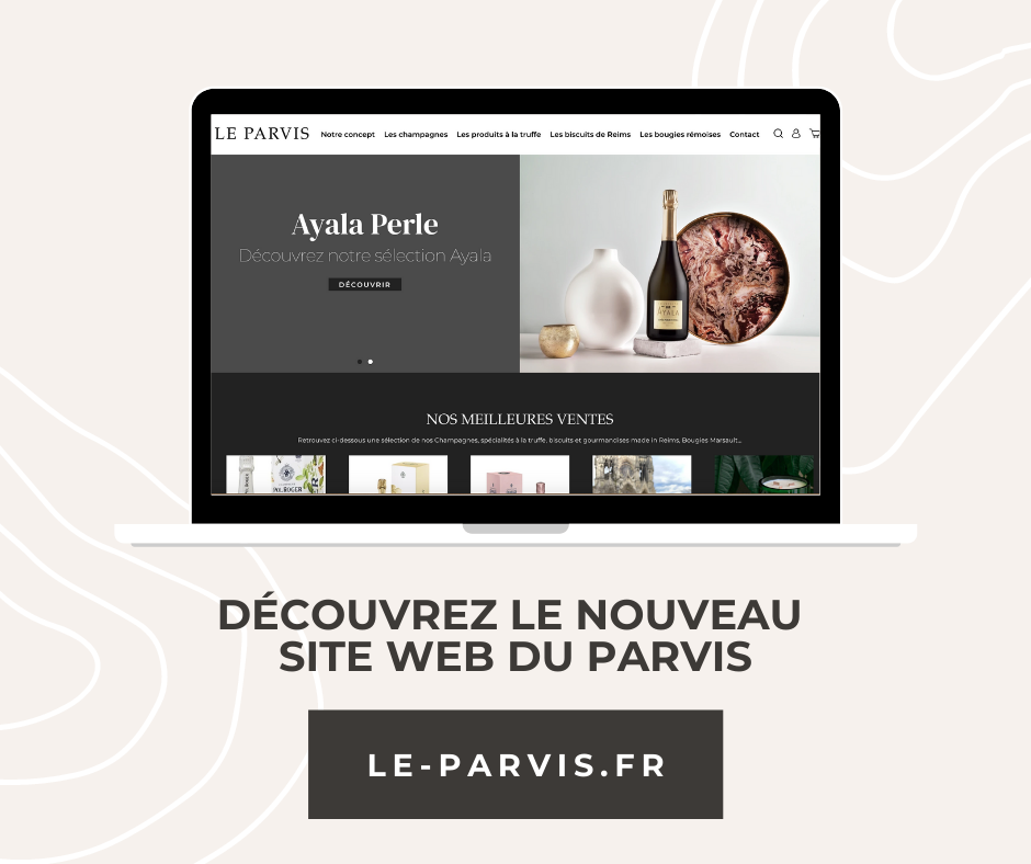 Refonte de site web – Le Parvis à Reims