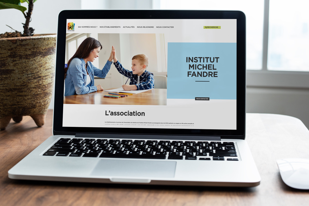 site web accessible institut michel fandre