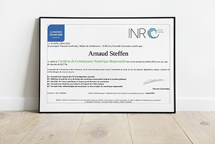 CERTIFICATION NUMÉRIQUE RESPONSABLE VAL...