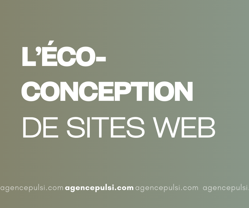L’éco-conception de sites web