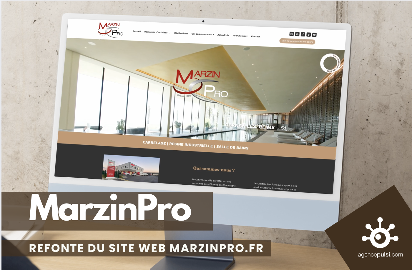 refonte site web marzinpro