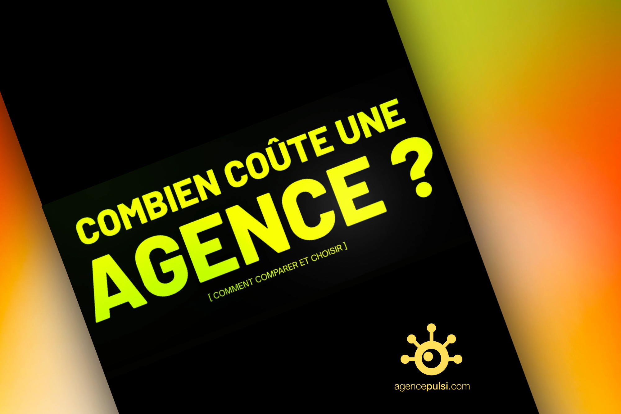 Combien coute une agence de communication ?